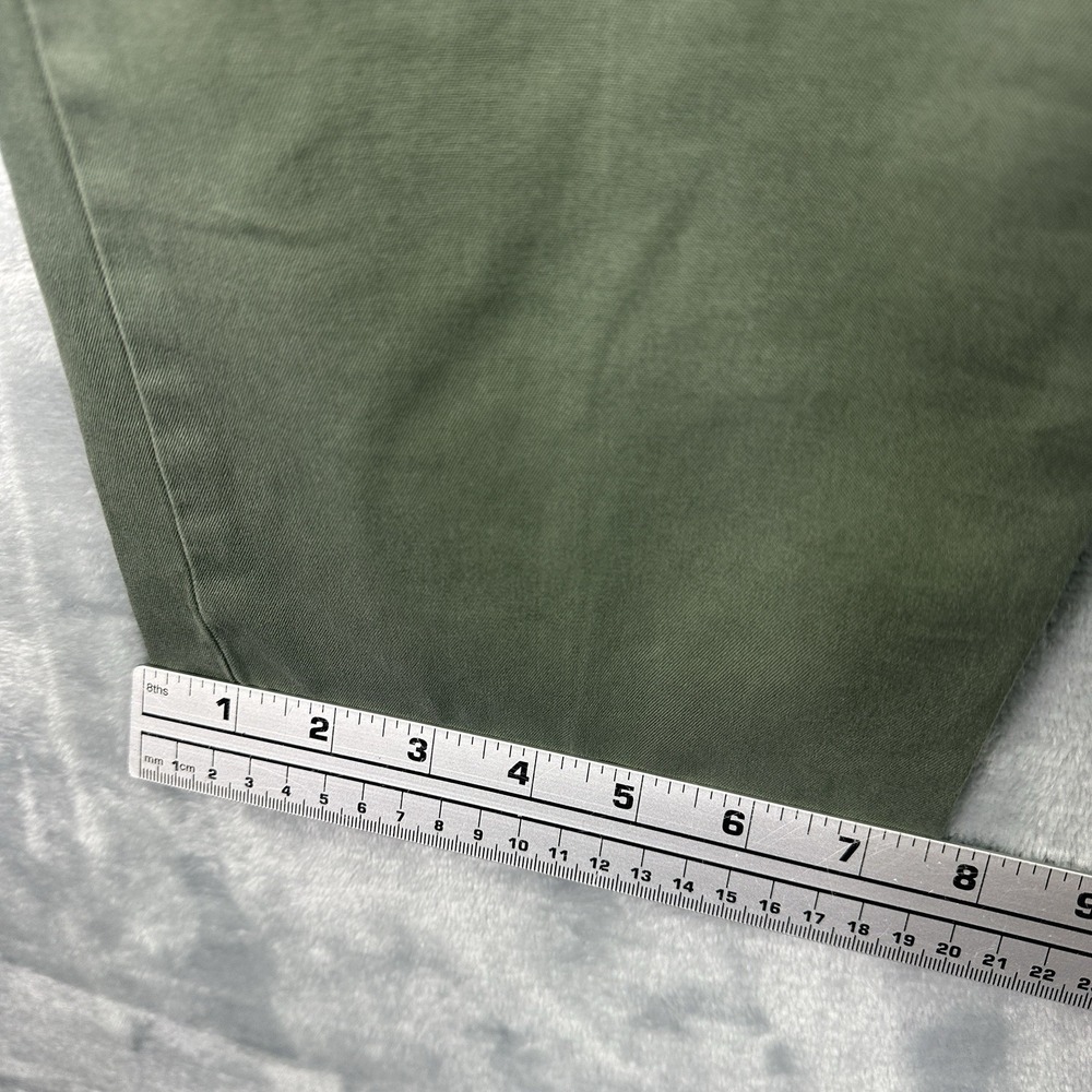 Vineyard Vines Slim Pants Men's 36x34 Olive Green Stretch Chino Casual - Picture 5 of 10